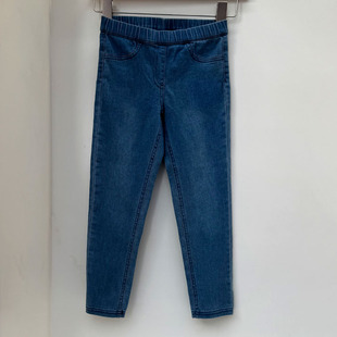 特价 634意大利品牌女童春秋牛仔裤 打底裤 休闲裤 弹力裤 大童长裤