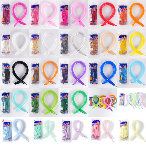 卡通气球泰国进口260长条派对