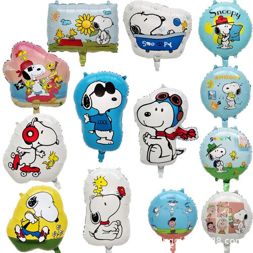 新款异形卡通史努比造型气球