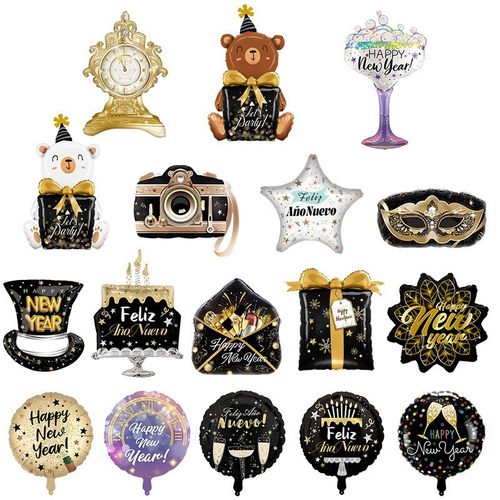 新款2026新年主题系列气球