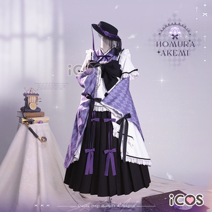 预售ICOS魔法少女小圆cos服 晓美焰 浪漫大正女仆装cosplay服