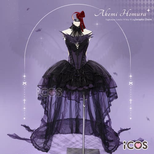 ICOS魔法少女小圆cos服晓美焰 焰魔鹿目圆魔女结界cosplay女 现货