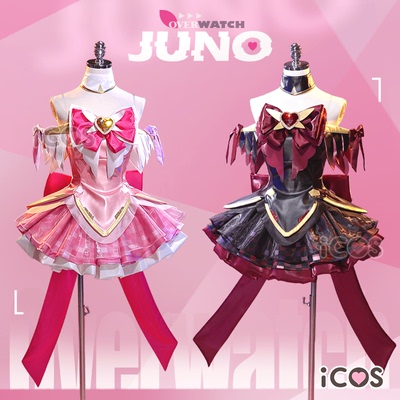 预售ICOS守望先锋cos服 朱诺魔法少女希望之心Dva夜魅影cosplay女