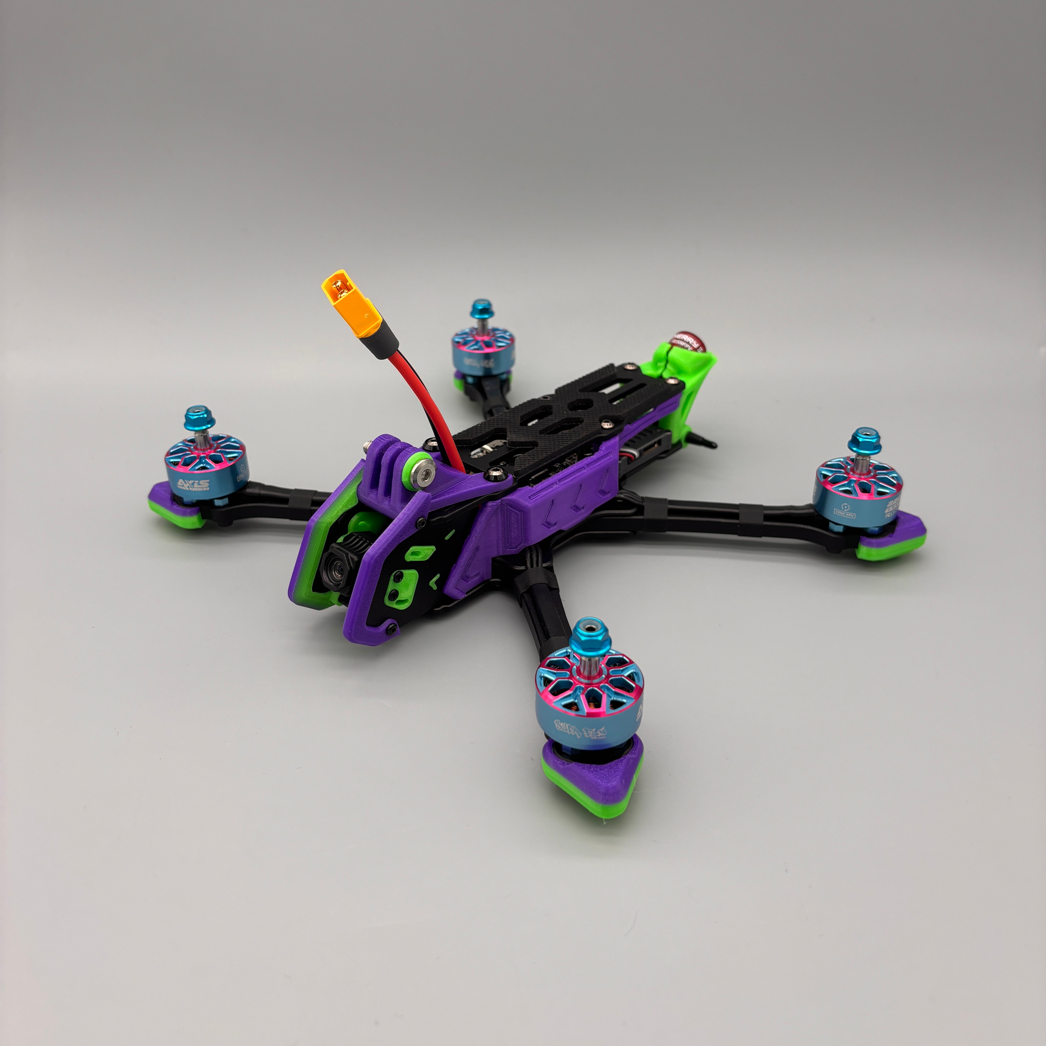 蚂蚁V2机架 3D打印件 Action2/4/5pro gopro10/11mini 狗笼一体