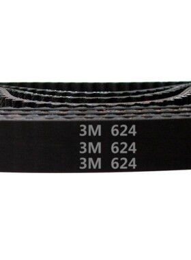 HTD 3M-624 621 橡胶 同步带 圆弧齿 同步皮带 齿轮传动带