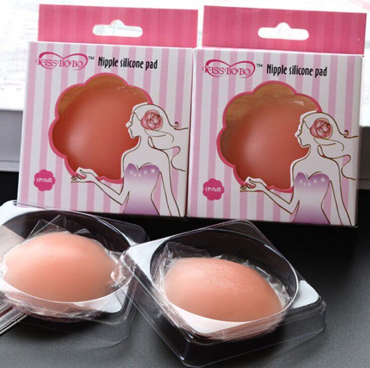 防走光防凸点乳贴超薄胸贴女婚纱用隐形硅胶乳头贴礼服乳晕贴