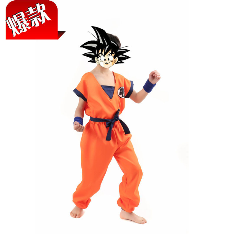 万圣节 假发七龍珠假发角色扮演 七龙珠cosplay儿童表演服装衣服|msdalam kategori Butik wanita / wanita, pakaian/pakaian kebangsaan/peringkat pakaian, pakaian kebangsaan/pakaian - dari Buy2taobao.com untuk memberikan perkhidmatan ejen Taobao profesional membeli