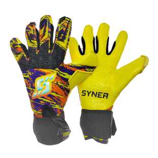 青岛老郑SYNER西纳进口网红足球守门员门将手套透气粘性摩擦力大