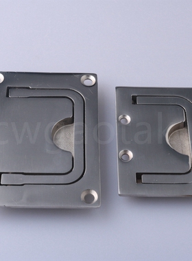 LS267-1-2不锈钢折叠舱盖面板拉手工业设备嵌入式扣手工具箱把手
