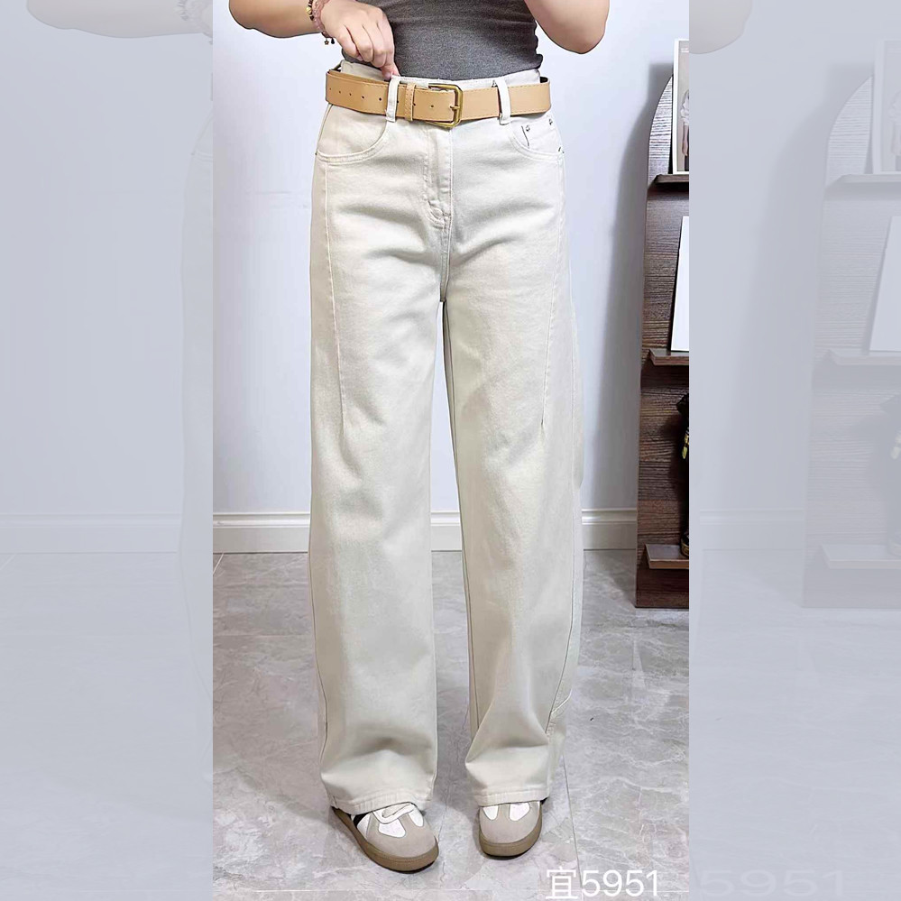 宜语析5951春加大码牛仔裤女 210斤胖妹mm弹力高腰显瘦直筒长裤子,女装/女士精品,大码裤装,淘宝优惠券,粉丝福利购,淘宝优惠卷
