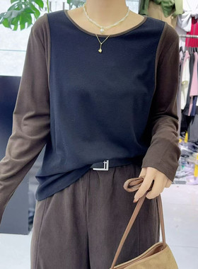 宜语析6689秋加大码长袖卫衣女T