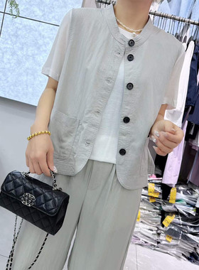 宜语析6222夏加大码两件套女上衣
