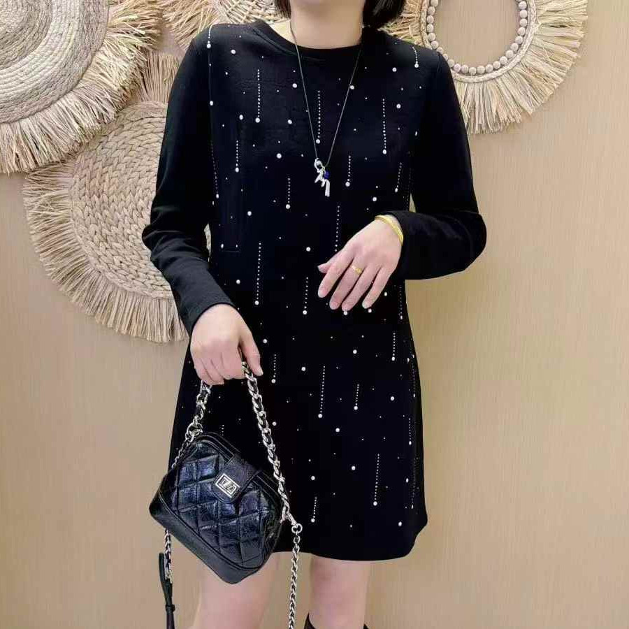 宜语析5901春加大码卫衣裙女 210斤胖妹mm纯棉显瘦长袖中长打底衫,女装/女士精品,大码内搭,淘宝优惠券,粉丝福利购,淘宝优惠卷