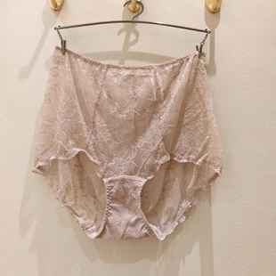 伊维斯正品新款性感蕾丝高腰舒适包臀透气女士平角内裤10710502