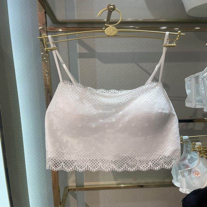 正品性感蕾丝美背内衣女无钢圈聚拢防走光抹胸20400512