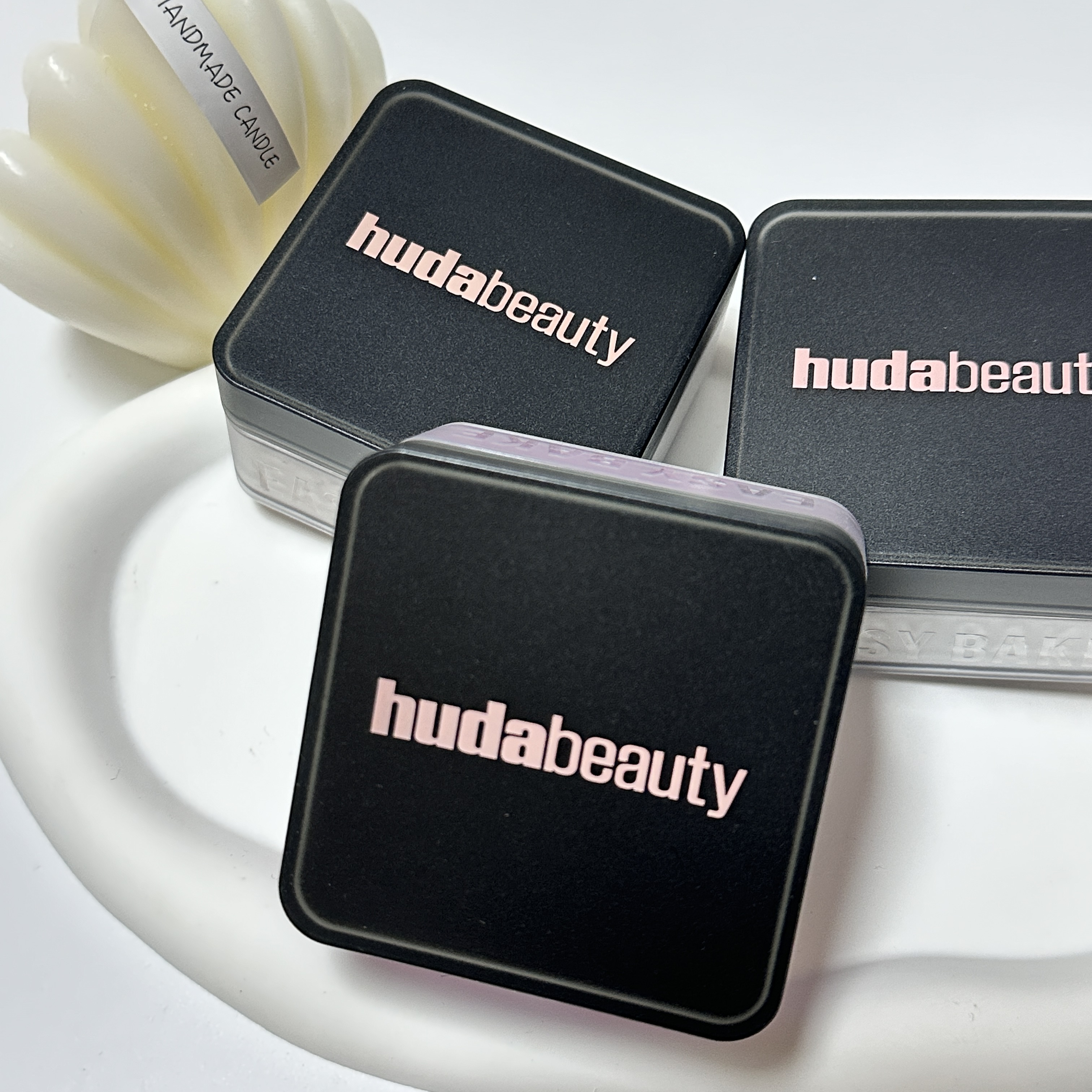 海淘好物~HudaBeauty烘焙定妆散粉 easy bake正装/迷你装