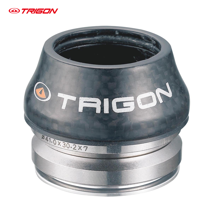 正品TRIGON R1C 碳纤维盖 超轻 公路内藏 内置式碗组 41mm