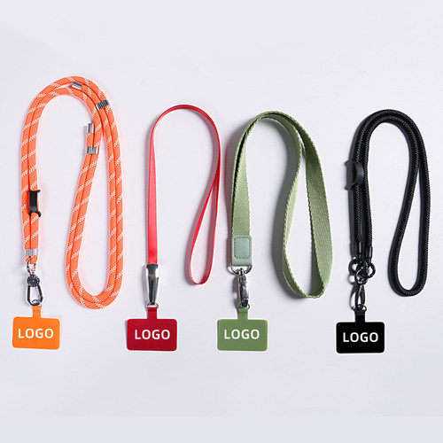 手机挂绳夹片薄防丢挂件链垫片卡贴片固定片背贴连接片订定制logo