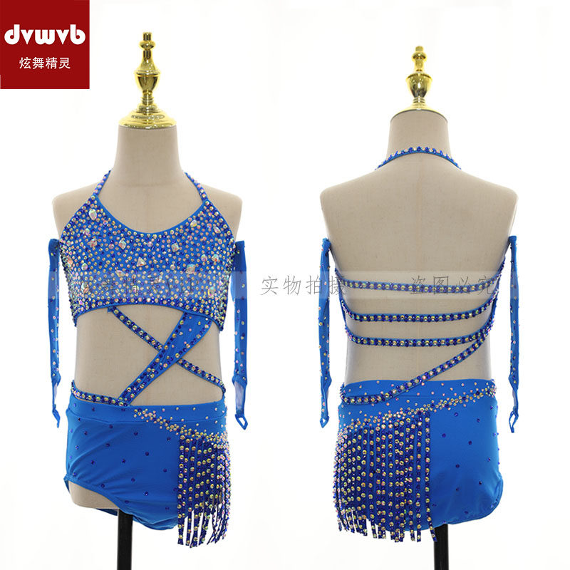 艺术体操服健美竞技比赛技巧服啦啦操表演服定制儿童成人女款T92