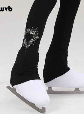 炫舞精灵花样滑冰训练服装 表演服 高弹透气训练裤 a375