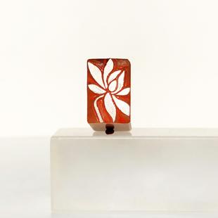 莲花印章 手工闲章 来图定制 传统图案纹样