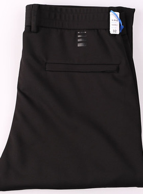 艾尔一诺休闲裤中年男生冬季休闲弹力松紧腰直筒免烫抗皱裤69305