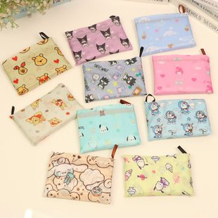 卡通折叠便携牛津布库洛米可爱大号超市环保购物袋单肩包手提袋子