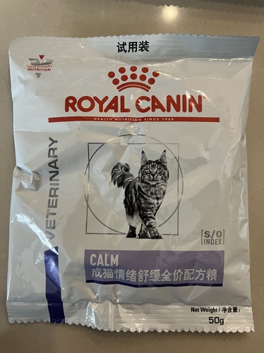 皇家成猫情绪舒缓全价配方粮CAL36缓解焦虑安抚情绪试吃装50克装