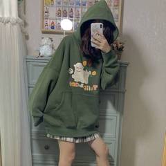 White sheep letter cashmere sweater