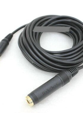 美国RadioShack 24K镀金6.3MM耳机延长线 公-母 6.09米