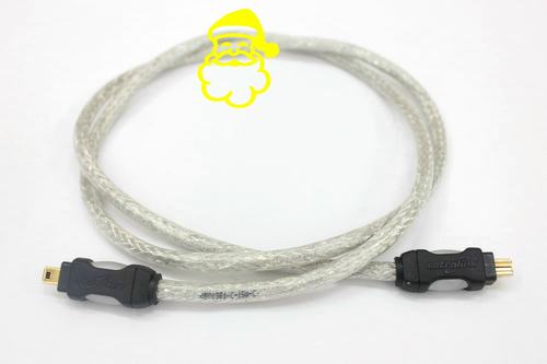 包邮加拿大超线灵双屏蔽IEEE 1394 S400火线摄像机DV数据线4-4针