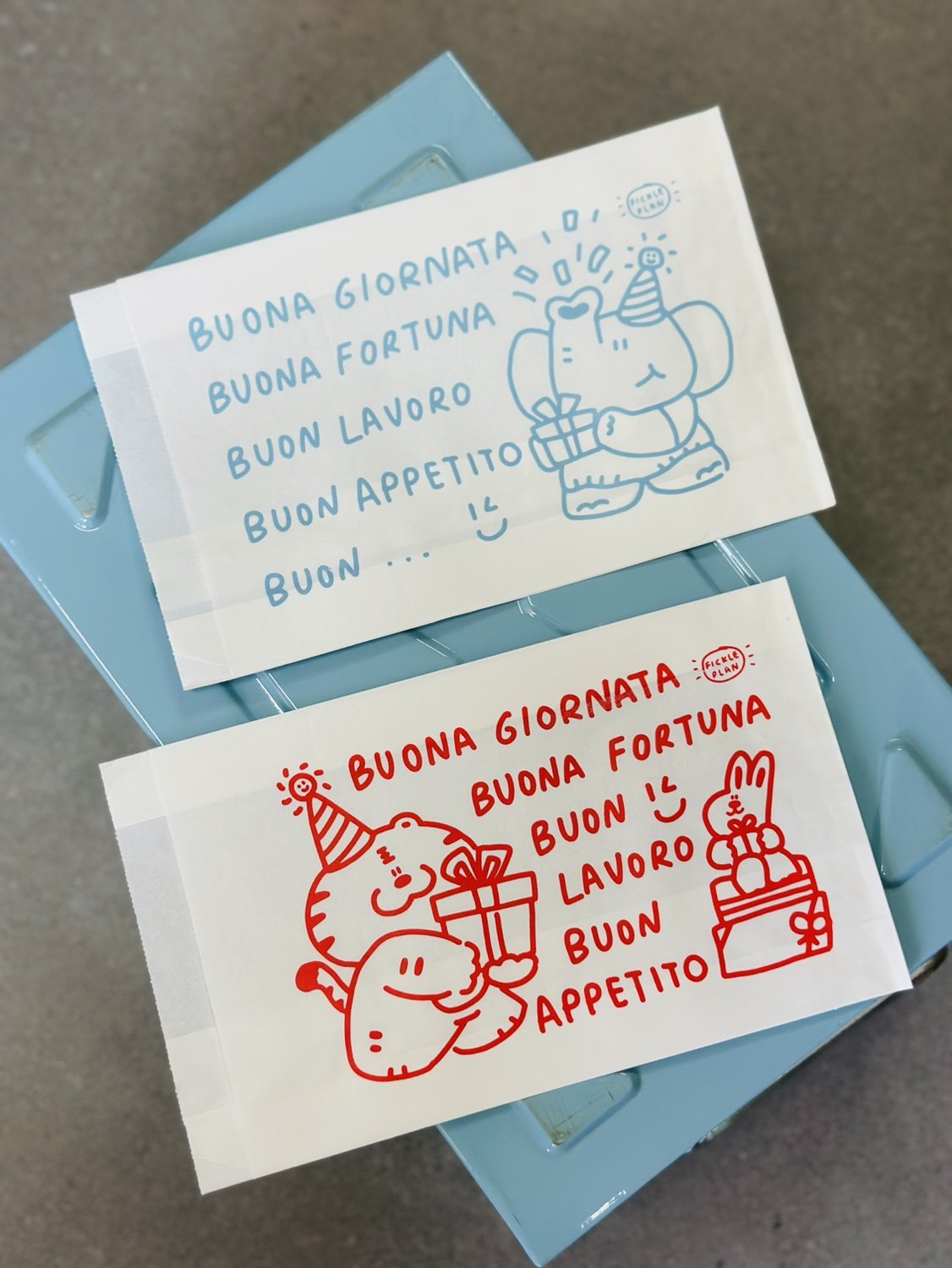 呼呼虎｜cocomero小象礼品包装袋信封袋尖底袋可爱卡通彩色印刷