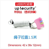 Стальная проволочная веревка заблокированная блокировка блокировки блокировки блокировки блокировки багаж