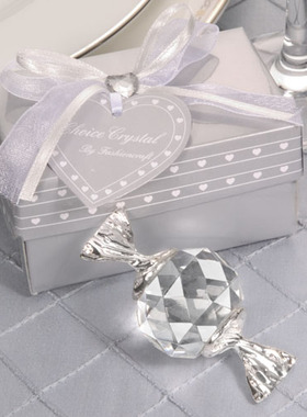 RedBox婚礼用品回礼宝宝满月庆生 创意小礼品摆件 甜蜜小糖果水晶