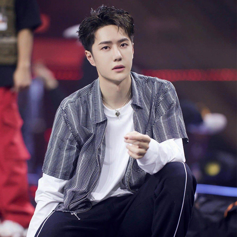 就是街舞4王一博同款短袖衬衫女设计感小众免烫宽松拉链衬衣男潮