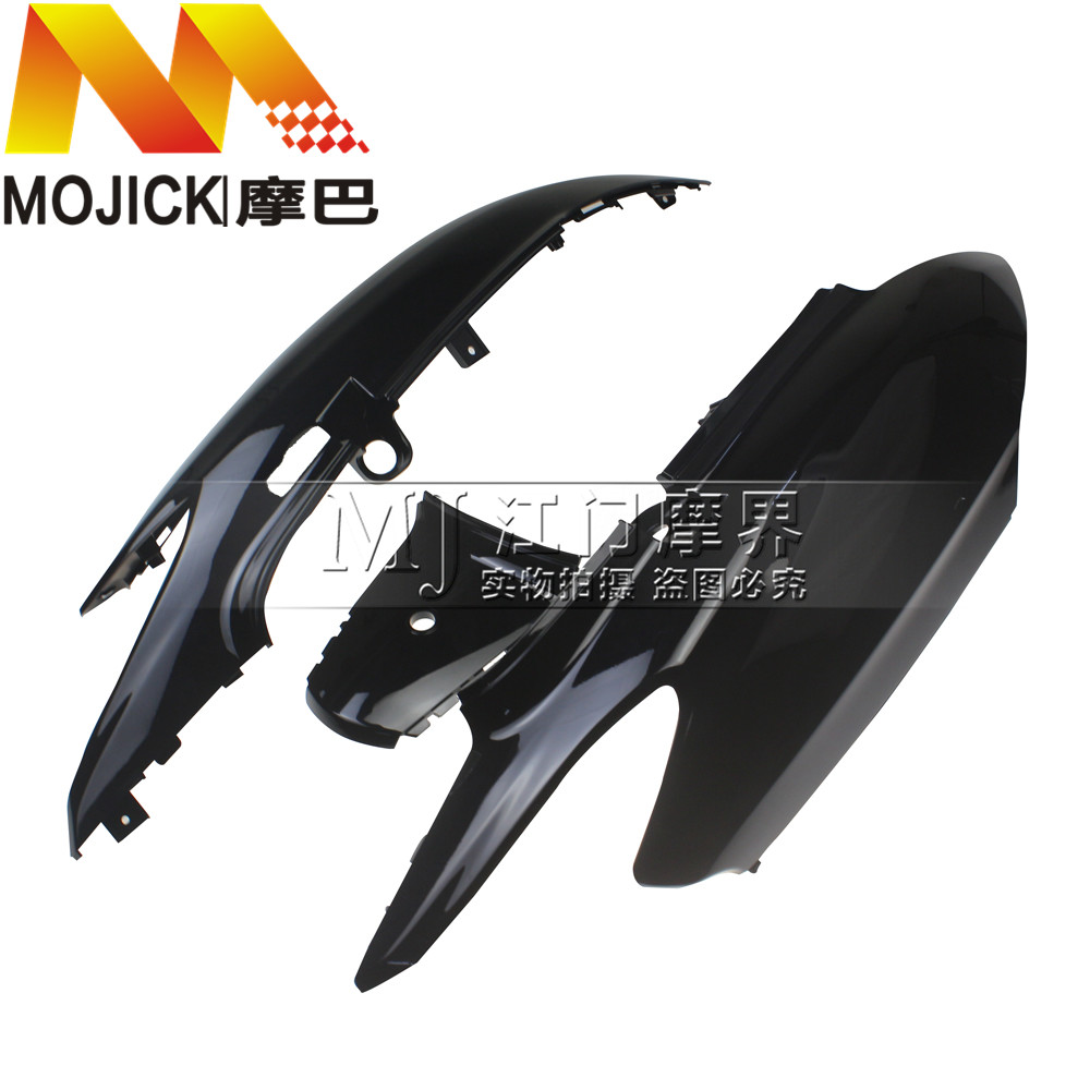 踏板车配件适用铃木新海王星UA125T-A后侧盖侧板侧壳尾罩外壳