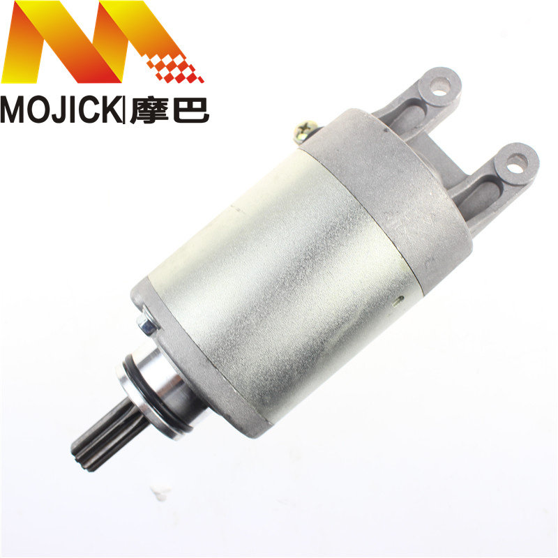 适用铃木新海王星UA125T/T-A/E 天龙星UA125T-3启动马达 起动电机