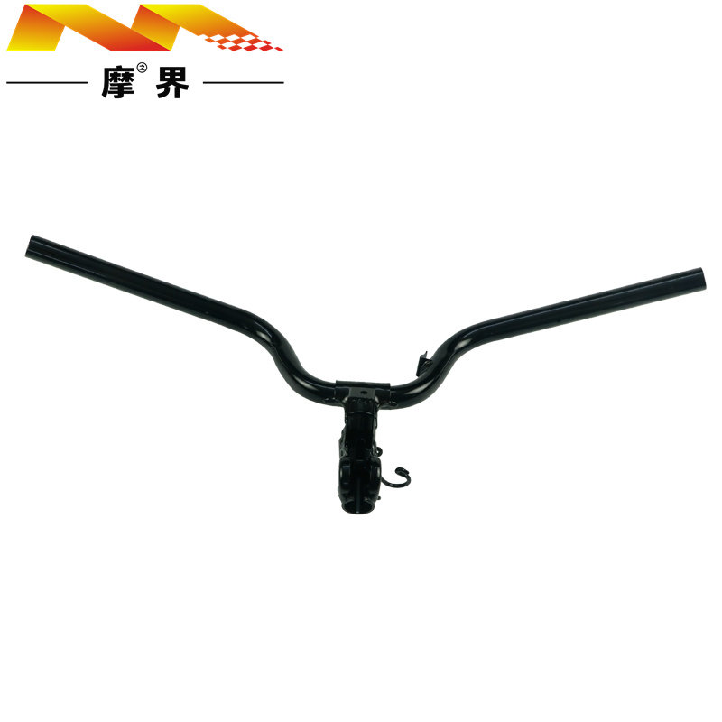 适用豪爵踏板车USR125 HJ125T-21/21C原装手把管车把管方向把龙头