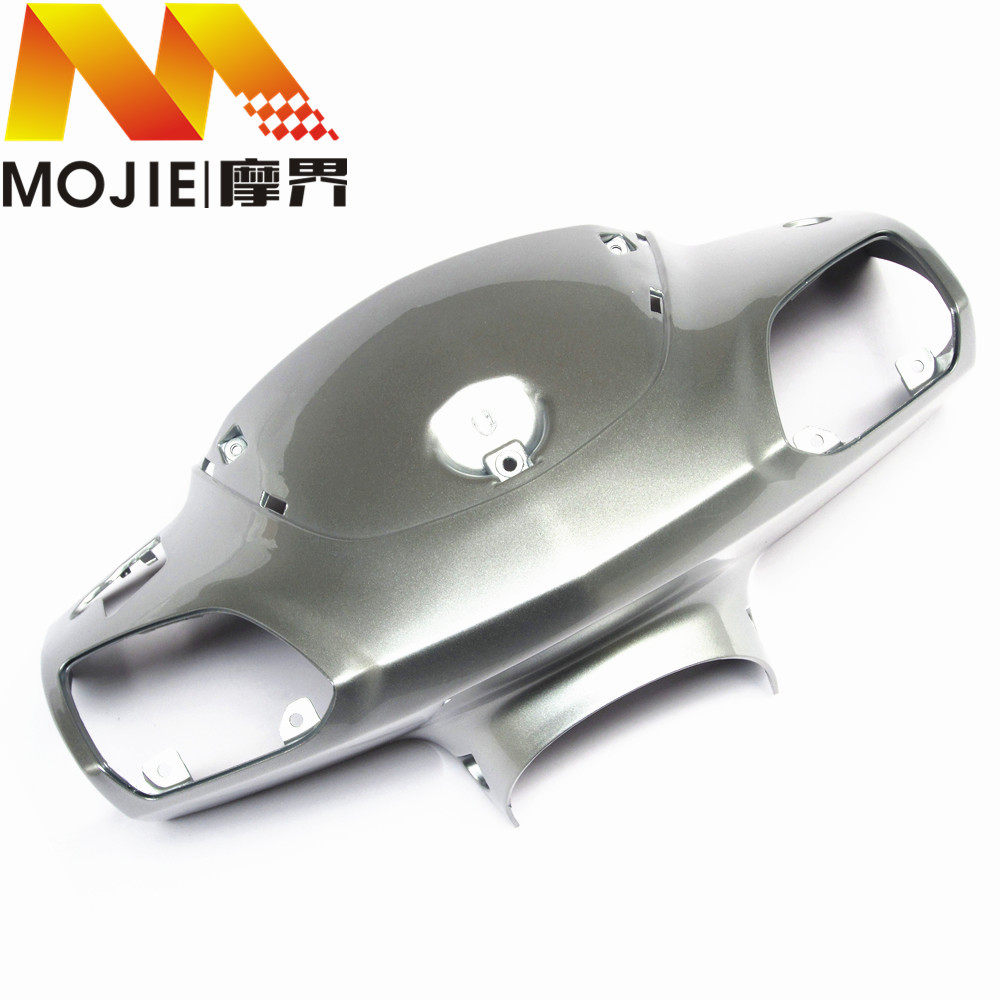 踏板车配件适用豪爵喜之星HJ100T-7/7C头罩手把前罩灯箱外壳灯罩