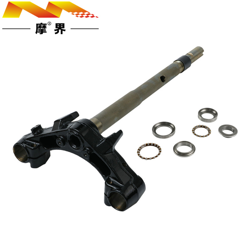 适用豪爵国四宇钻/鹰钻HJ125T-10H/10K原装下联板方向柱轴承立柱