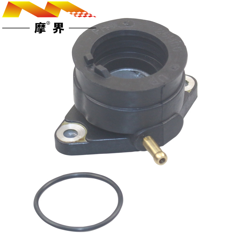 适用铃木锐爽EN125-2F/2E/3A/3F原装化油器进气管接口喉管接头