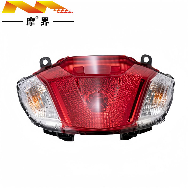 适用豪爵VX125 VD125踏板车HJ125T-52/53/55A原装尾灯总成 刹车灯
