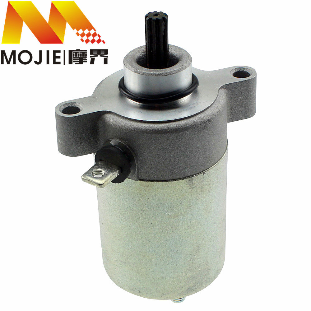 摩托车配件适用铃木悦帅GD110电启动打火马达起动电机启动马达