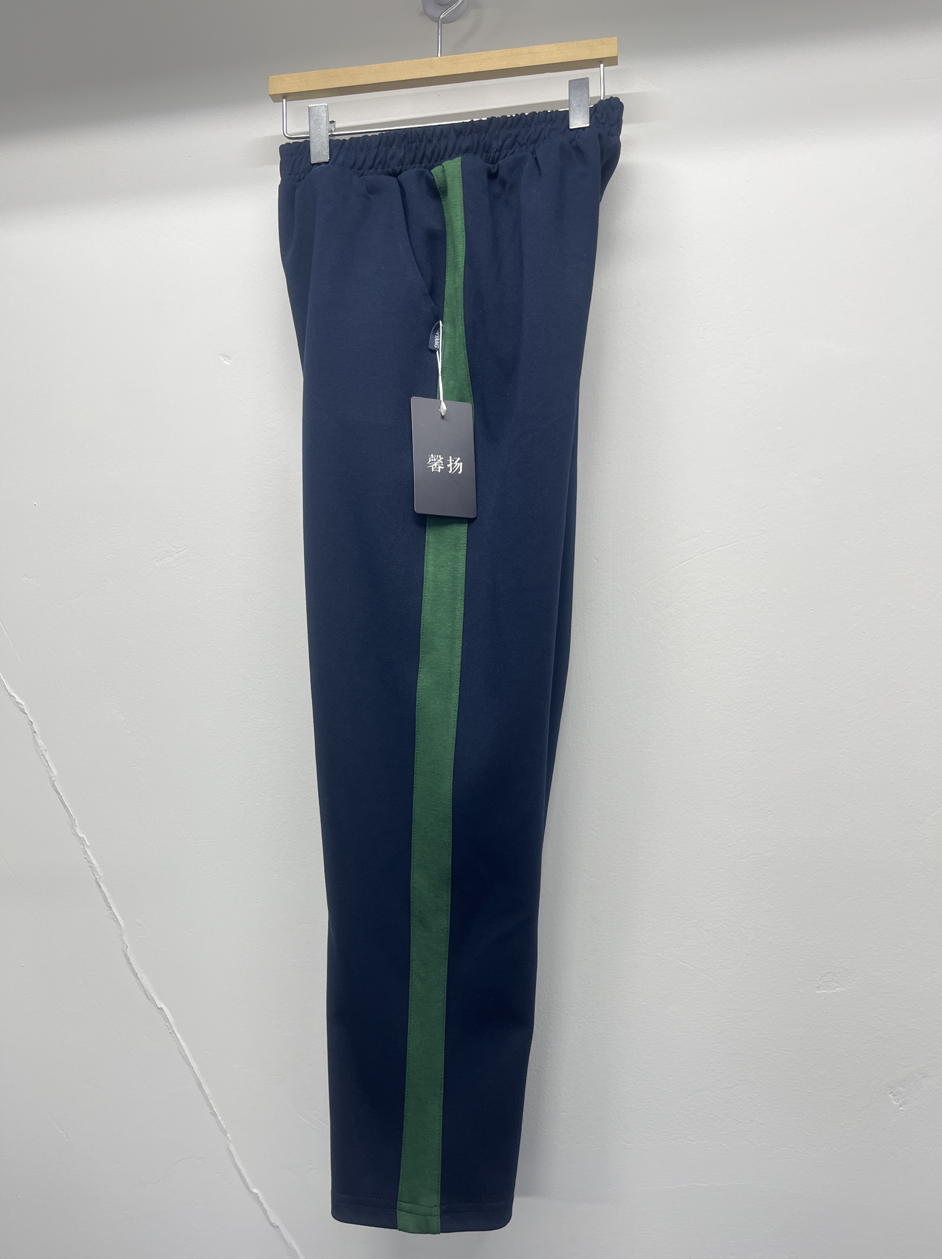 郑州市二七区辛福路小学校服春秋季藏蓝色运动裤