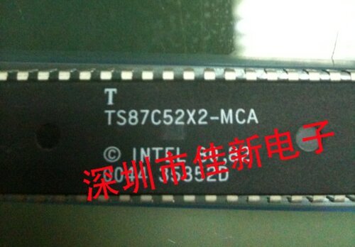 TS87C52X2-MCA  TS87C52 TEMIC  DIP 全新原装正品现货 87C52