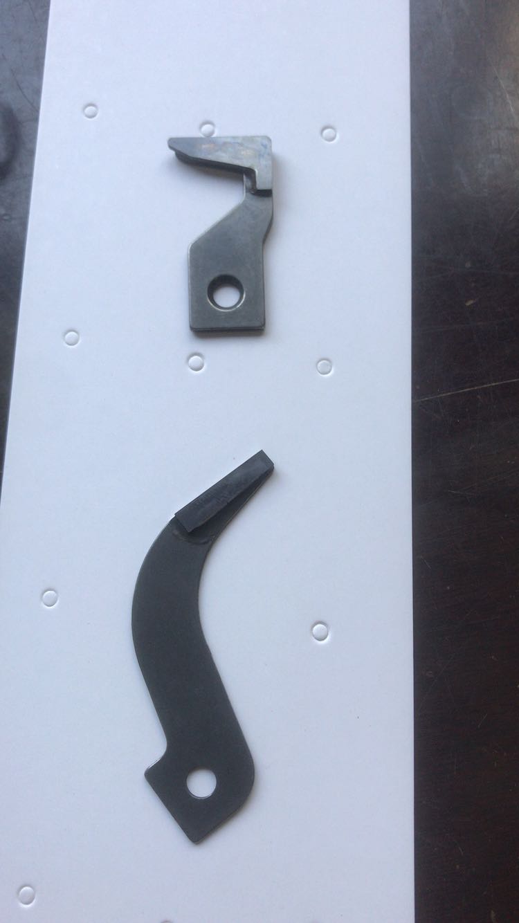 纺织机械K88织机纬纱剪刀片上剪+下剪成套配件双箭纺机直销