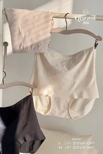 享瘦每塑裤 女轻压收腹内裤 无痕高腰包臀提臀透气5147 翘秘新款 2条