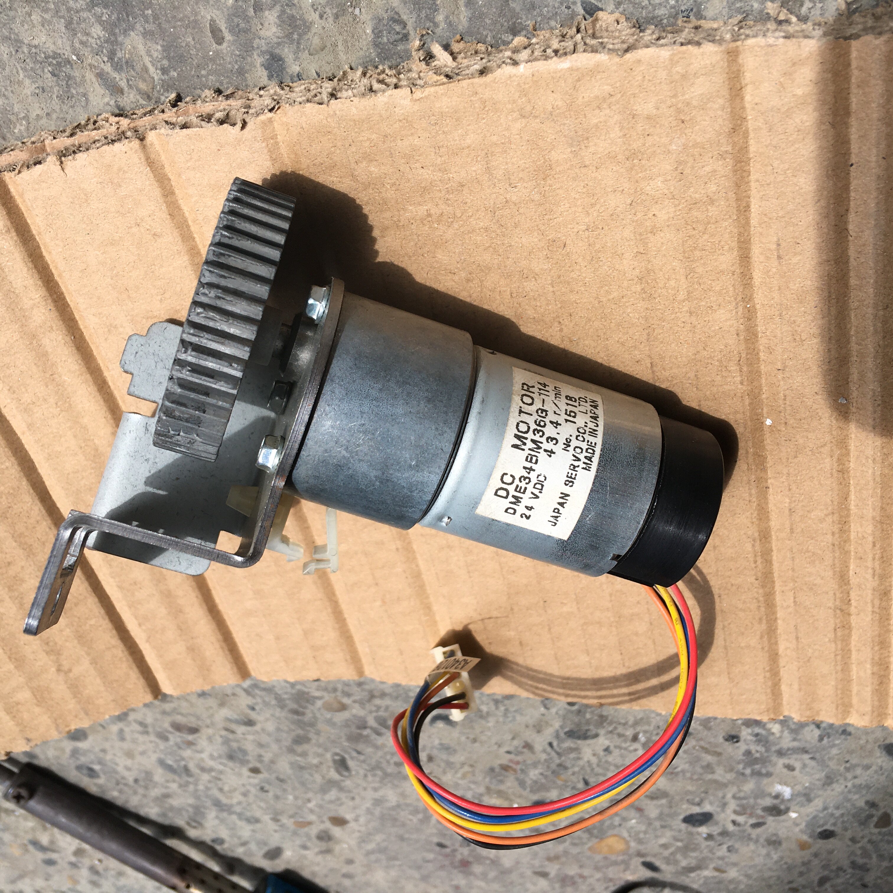 爱克发drystar 5302胶片打印机拆机电机dme34bm36g-114看描述