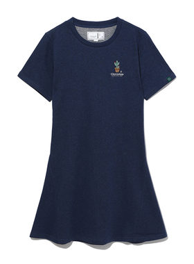 CHOCOOLATE女装短袖连衣裙2021夏季新品活力个性纯色1652XUG
