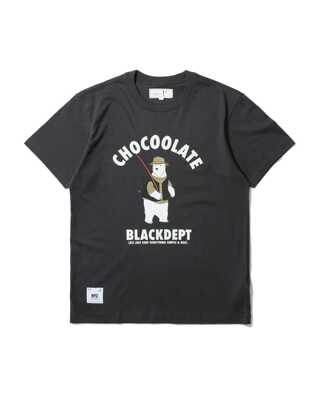 CHOCOOLATE情侣装短袖T恤2025夏季新品休闲活力北极熊印花1053X